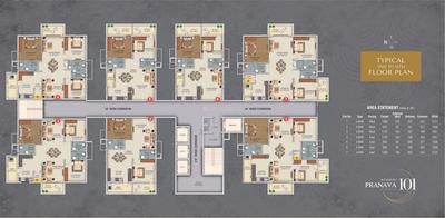 Project Image of 806.0 - 1288.0 Sq.ft 2 BHK Apartment for buy in Haris Rukmini Pranava 101