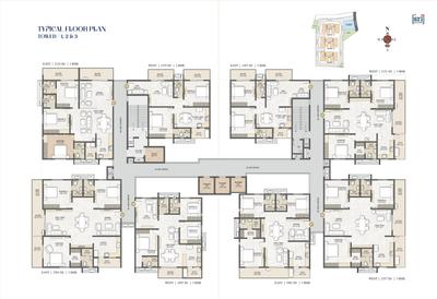 Project Image of 1479.0 - 2583.0 Sq.ft 2 BHK Apartment for buy in Sri Mithila Nagari