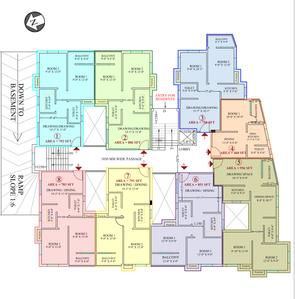 Misra Silver Project B Cluster Plan for ground Floor 1