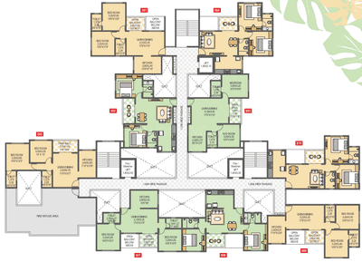 Project Image of 675.55 - 707.73 Sq.ft 2 BHK Apartment for buy in Mont Vert Kingstown