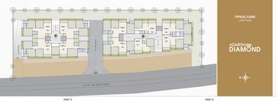 Project Image of 1341.0 - 1683.0 Sq.ft 2 BHK Apartment for buy in Adarsh Diamond