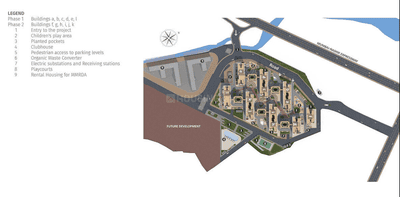Project Image of 579.1 - 968.82 Sq.ft 2 BHK Apartment for buy in Tata Amantra Phase 2