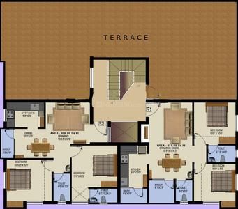 Project Image of 754.0 - 818.0 Sq.ft 2 BHK Apartment for buy in Oliyas Banyan
