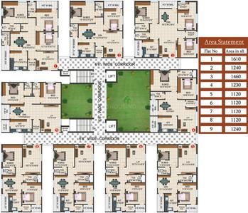 Project Image of 1120.0 - 1610.0 Sq.ft 2 BHK Apartment for buy in Sri Enclave