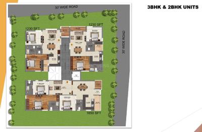 Project Image of 1225.0 - 1650.0 Sq.ft 2 BHK Apartment for buy in Nature Nest