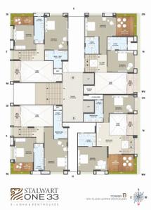 Project Image of 1151.0 - 3163.0 Sq.ft 3 BHK Apartment for buy in Stalwart One 33