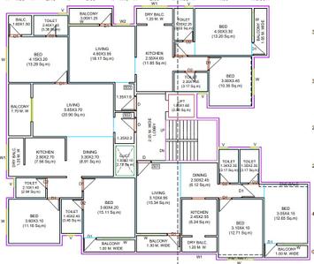 Project Image of 701.48 - 967.89 Sq.ft 2 BHK Apartment for buy in Madhumalti Snowbell
