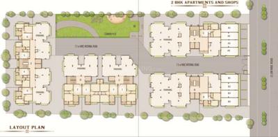 Project Image of 600 Sq.ft 2 BHK Apartment / Flat for sale in Sarkhej for Rs. 5200000