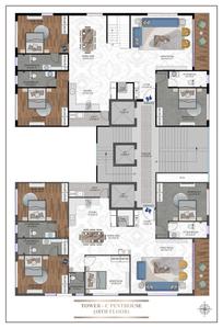 Project Image of 1754.09 - 3465.12 Sq.ft 3 BHK Apartment for buy in Rajhans Eronzza