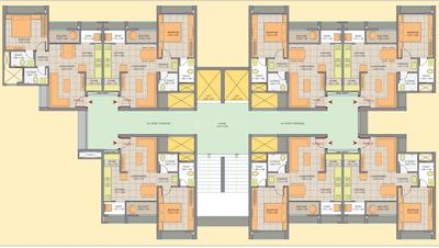Project Image of 254.24 - 460.59 Sq.ft 1 BHK Apartment for buy in Vitrag Sector 6A Phase 2