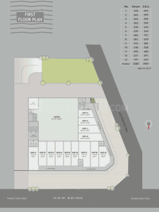 Project Image of 911.7 - 1250.0 Sq.ft 3 BHK Apartment for buy in Kanha Aerocity
