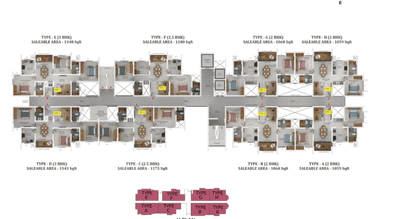 Project Image of 1059.0 - 1348.0 Sq.ft 2 BHK Apartment for buy in Capkon Oasis