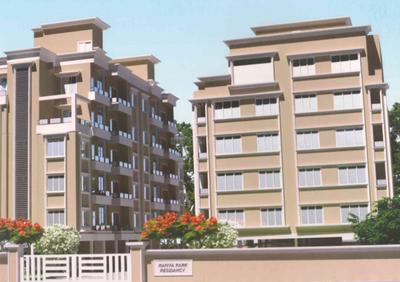 R R Rafiya Park Residency Elevation 1
