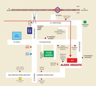 Project Image of 333.0 - 621.0 Sq.ft 1 BHK Apartment for buy in AB Aleen Heights