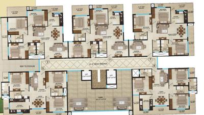 Project Image of 1776 Sq.ft 3 BHK Apartment / Flat for sale in Jivan Vihar for Rs. 7200000