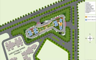 Project Image of 1150.0 - 2195.0 Sq.ft 2 BHK Apartment for buy in Sarvottam Shree