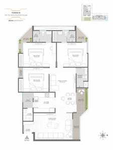 Project Image of 1435.0 - 3600.0 Sq.ft 3 BHK Apartment for buy in Krishna Sky Villas