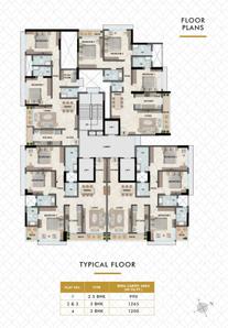 Project Image of 990.0 - 1265.0 Sq.ft 2.5 BHK Apartment for buy in Jasmin Platinum Solitaire