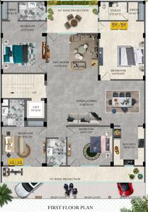 Project Image of 0.0 - 2475.0 Sq.ft 4 BHK Builder Floor for buy in RR Luxury Floors 275 Sq Yard