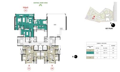 Project Image of 1301.0 - 2910.0 Sq.ft 2 BHK Apartment for buy in Mulberry At The Prestige City