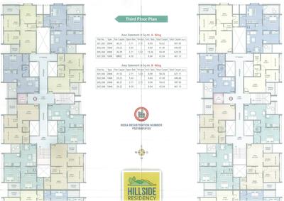 Project Image of 293.0 - 627.0 Sq.ft 1 RK Apartment for buy in Rajshree Hillside Residency