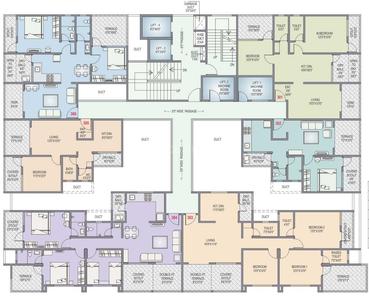 Project Image of 431.0 - 770.0 Sq.ft 1 BHK Apartment for buy in Lunkad Akash Towers A and B