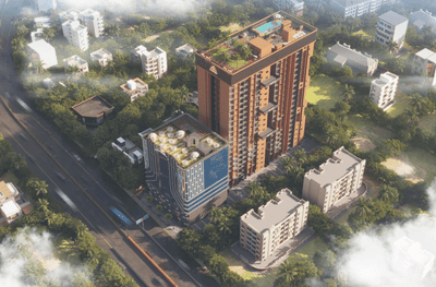 Project Image of 823.0 - 1118.0 Sq.ft 2 BHK Apartment for buy in SK Fortune Towers
