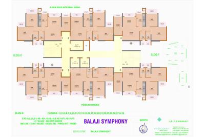 Project Image of 0.0 - 674.0 Sq.ft 2 BHK Apartment for buy in Vishesh Balaji Symphony