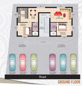Project Image of 705.0 - 1180.0 Sq.ft 2 BHK Apartment for buy in VJS Kumaran Sukrataa