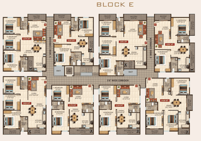 Project Image of 1469 Sq.ft 3 BHK Apartment / Flat for sale in HBR Layout for Rs. 16000000