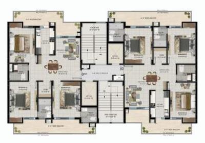 Project Image of 1550 Sq.ft 3 BHK Apartment / Flat for sale in Preet Colony for Rs. 13500000