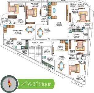 Project Image of 624.0 - 1339.0 Sq.ft 2 BHK Apartment for buy in Metro Sairah