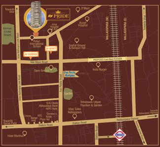 Project Image of 361.78 - 624.0 Sq.ft 1 BHK Apartment for buy in AV Pride