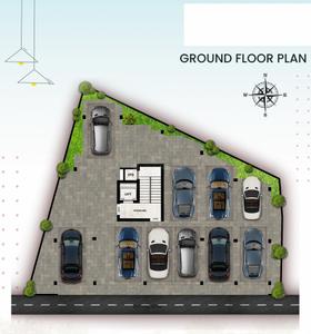 Project Image of 1451.0 - 1586.0 Sq.ft 3 BHK Apartment for buy in HP Modira Flats