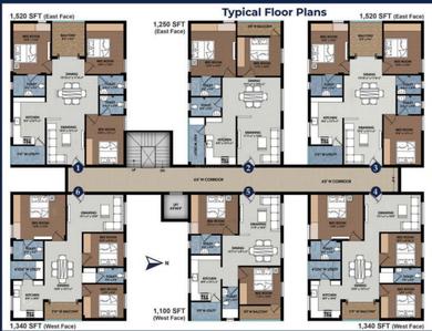 Project Image of 985.97 - 1363.03 Sq.ft 2 BHK Apartment for buy in Pagadala Anya