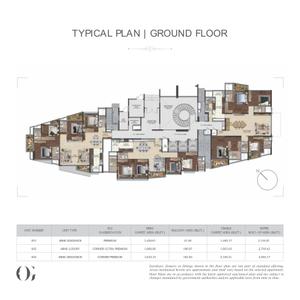 Project Image of 1902.92 - 3360.5 Sq.ft 3 BHK Apartment for buy in Purva Orient Grand