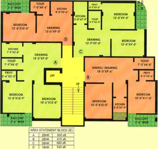 Project Image of 750.0 - 930.0 Sq.ft 2 BHK Apartment for buy in Ranchi Sarada Enclave