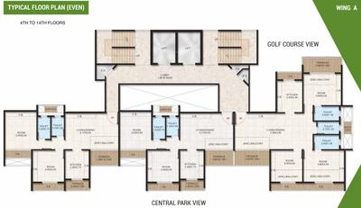 Project Image of 1132 Sq.ft 2 BHK Apartment / Flat for sale in Kharghar for Rs. 28000000