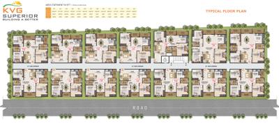 Project Image of 1179.0 - 1449.0 Sq.ft 2 BHK Apartment for buy in KVG Superior