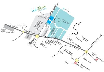 Project Image of 1520.0 - 1628.0 Sq.ft 3 BHK Apartment for buy in TDI Waterside Floors