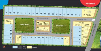 Gayatri Signature Images for Layout Plan of Gayatri Developwell Signature 1