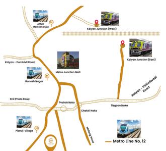 Project Image of 253.92 - 433.89 Sq.ft 1 BHK Apartment for buy in Empire World A And B Wing