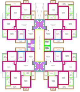 Project Image of 1307.0 - 1570.0 Sq.ft 3 BHK Apartment for buy in Starlight Titania Phase I