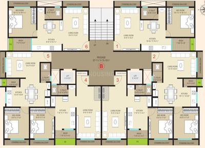 Project Image of 399.77 - 595.03 Sq.ft 1 BHK Apartment for buy in Rudraa Residency