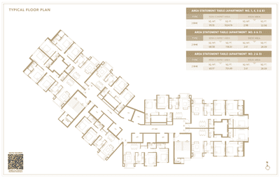 Project Image of 701.48 - 1056.26 Sq.ft 2 BHK Apartment for buy in Hiranandani Castalia