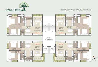 Project Image of 0.0 - 716.99 Sq.ft 2 BHK Apartment for buy in Seksaria Shantiban Dreams