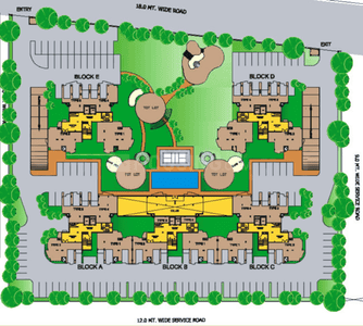 Ansal Sushant City Aasra Master Plan 1