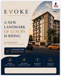 Project Image of 165.65 - 267.9 Sq.ft Studio Studio Apartment for buy in MG Evoke