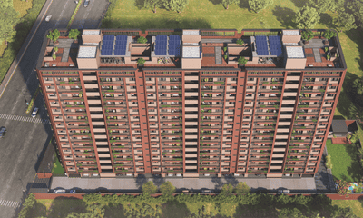 Project Image of 662.09 - 774.57 Sq.ft 2 BHK Apartment for buy in Sheladia Trinary