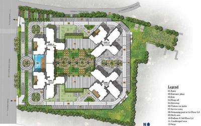 Project Image of 1750.0 - 2861.0 Sq.ft 3 BHK Apartment for buy in Prestige Ocean Pearl